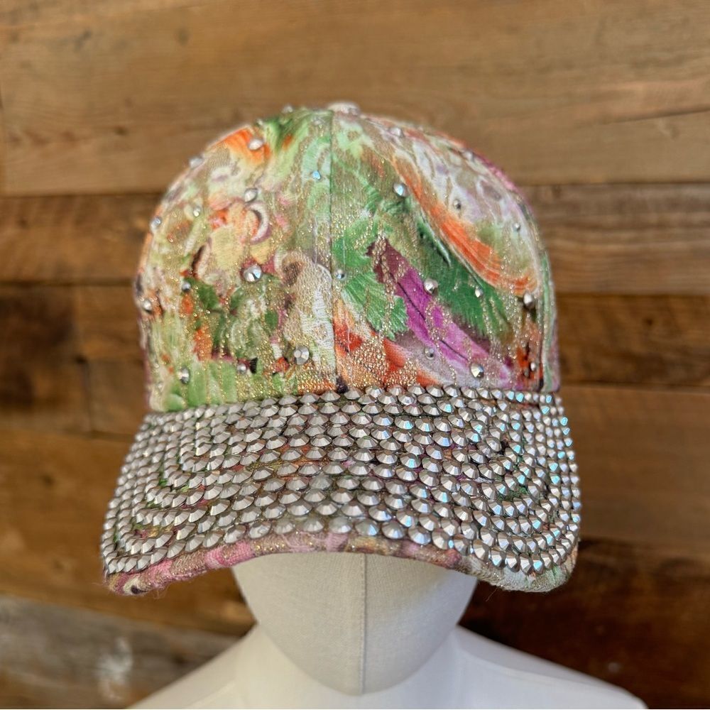 noLLia bling rhinestone adjustable hat